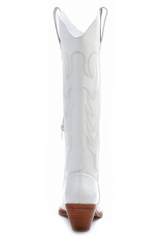 MATISSE - AGENCY WESTERN BOOT - WHITE