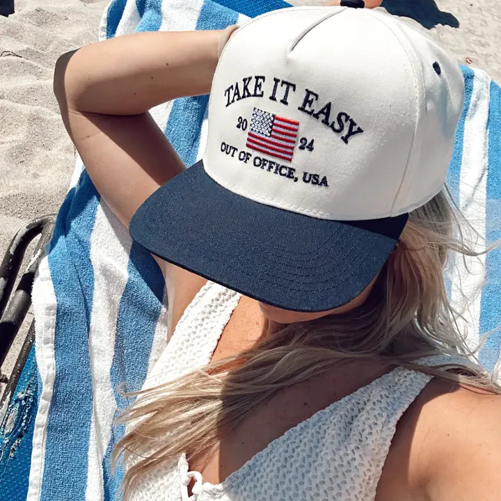 KENZKUSTOMZ - Take It Easy Vintage Trucker Hat