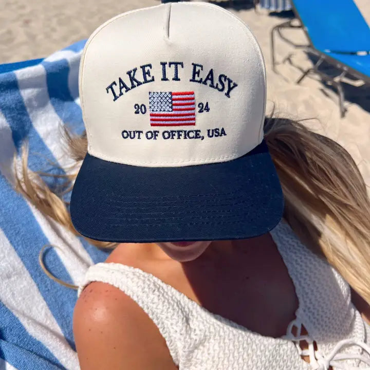 KENZKUSTOMZ - Take It Easy Vintage Trucker Hat